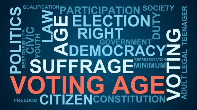 Voting Age Word Cloud