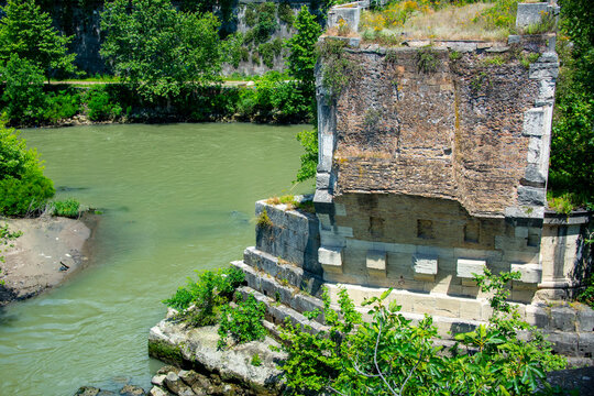 Pons Aemilius in Rome - Italy