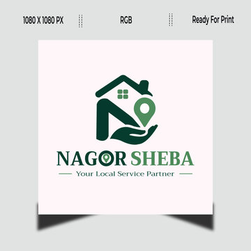 NAGOR SHEBA  Logo Design & Brand Applications