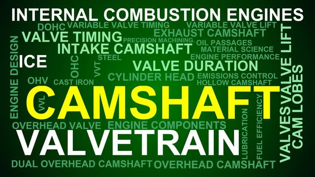 Camshaft Word Cloud