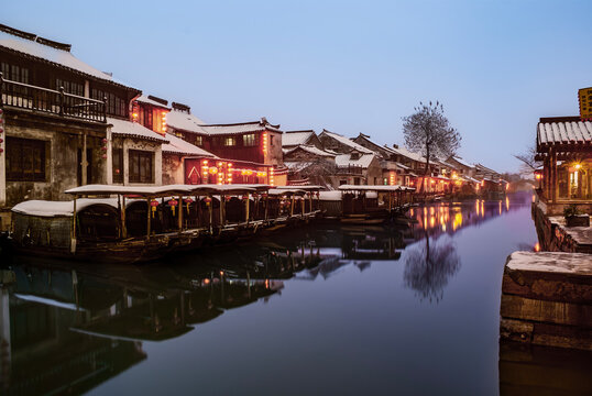 The Winter Scenery of Xitang