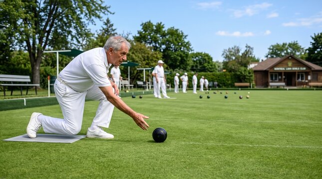 Croquet on the Lawn