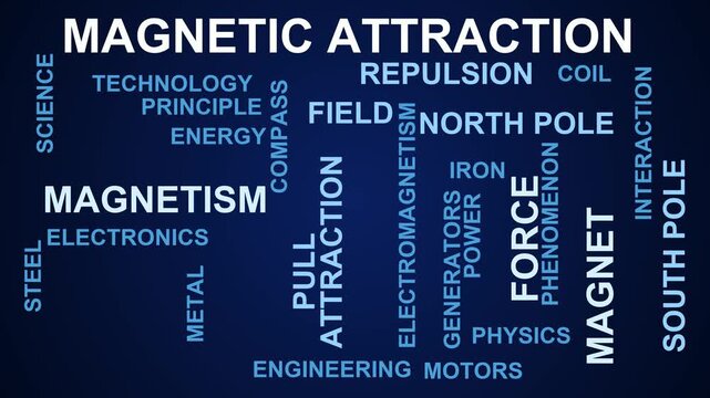 Magnetic Attraction Word Cloud