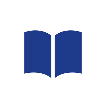 Knowledge base book glyph icon for artificial intelligence