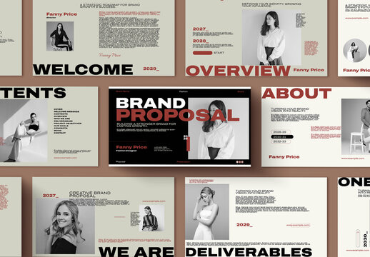 Brand Proposal Presentation Design