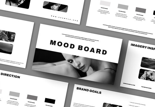 Minimal Mood Board Template
