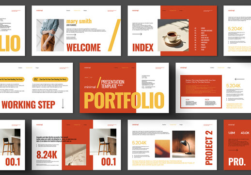 Minimal Portfolio Presentation Template