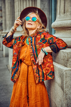 Vibrant Senior Fashion