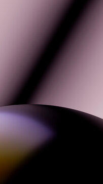 Abstract digital illustration with purple and pink gradient curved