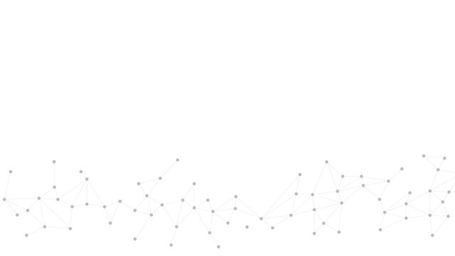 Abstract technology background with connected dots and lines forming a digital network pattern for modern communication design