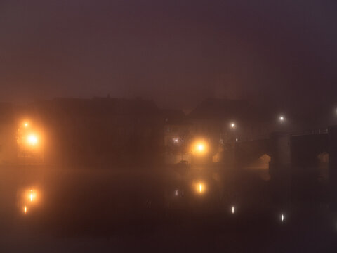 night time landscape 