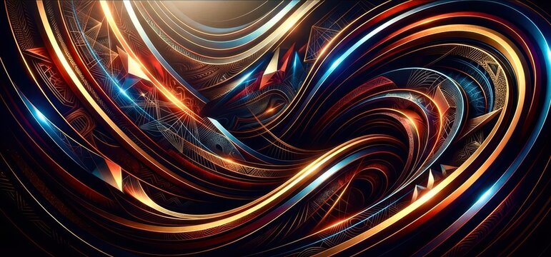 abstract fractal background