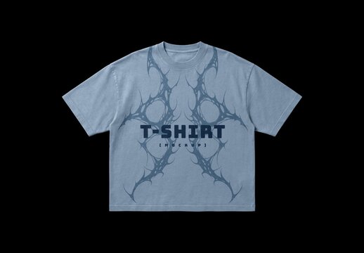 Isolated T-Shirt Mockup For Branding And Merchandise Design