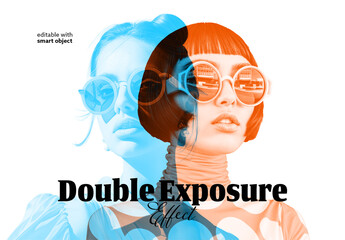 Double Exposure Photo Effect