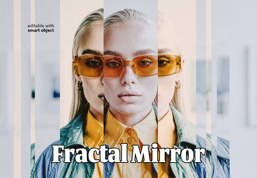Fractal Mirror Photo Effect