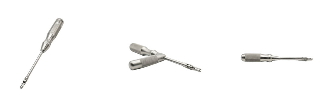 Medical surgical tools set with precision tips for implant insertion