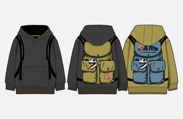 Fototapeta na wymiar Cool Sweatshirt Graphics and Patterns for Men and Boys