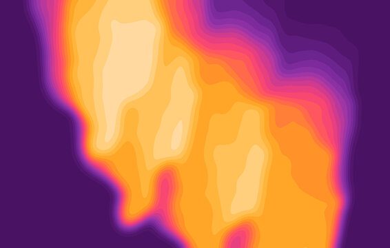 Abstract fluid background with vibrant gradient colors, flowing liquid shapes in shades of yellow, orange, pink, and purple, modern artistic design for digital wallpaper or creative projects