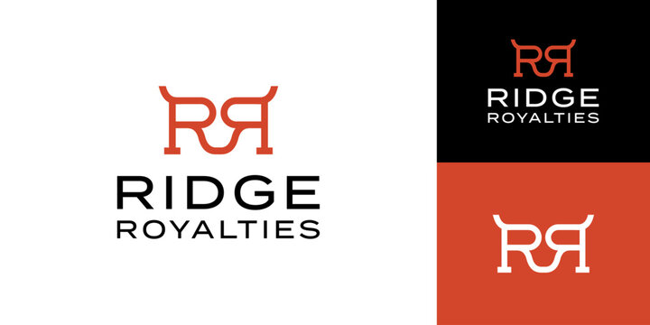 Initial Letter RR horn for animal beast power logo design inspiration