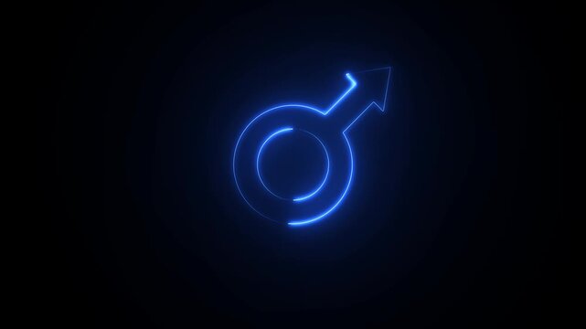 Neon growth arrow and circular progress symbol glowing in vibrant purple and green light on dark background, representing financial growth, success, progress, investment, and business development.