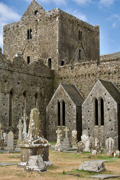 Saint Patrick's Cathedral, Graveyard and Round Tower Rock of Cashel St. Patrick's Rock 12th and 13th century historic medieval ecclesiastical and royal site ruins