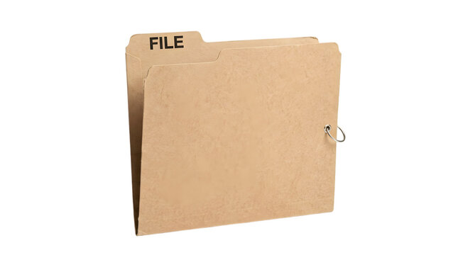 Manila file folder, paper file