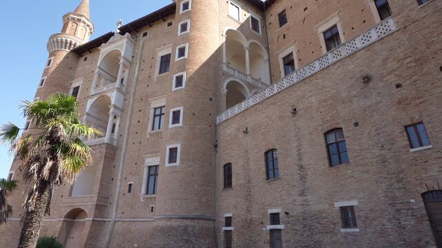  the Ducal Palace of Urbino, Italy