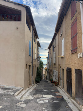 Picturesque Streets of Bages, Southern France