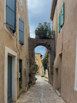 Picturesque Streets of Bages, Southern France