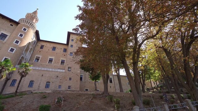  the Ducal Palace of Urbino, Italy