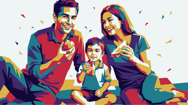 happy couple dancing wpap