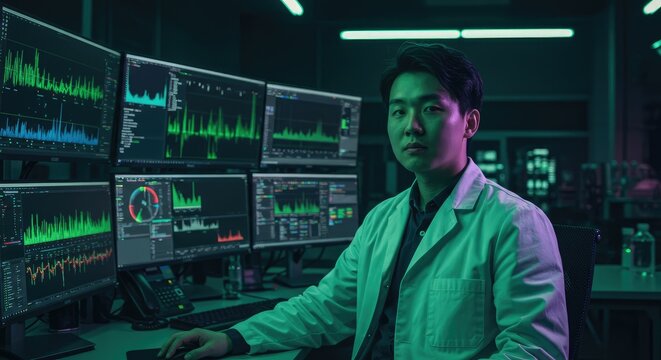 Focused professional monitoring data analytics in high-tech control room