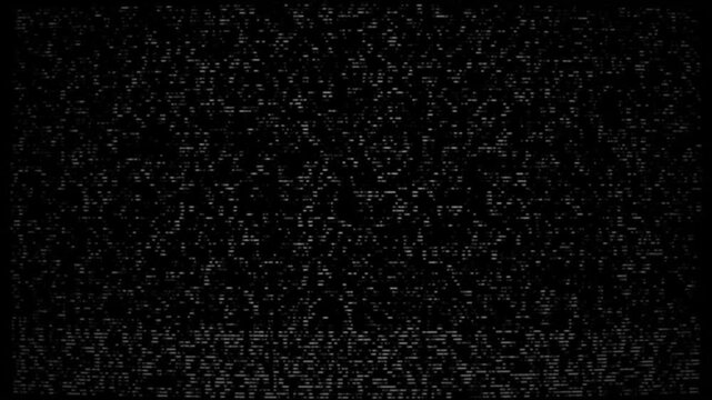 Analog realistic television noise static texture for vintage effect