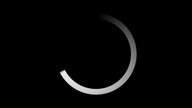 Animation of a loading spinning load wheel Animation. Animated of circle loading icon .circular loading progress bar motion loading symbol buffering animation