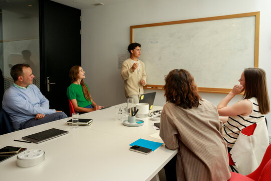 Team Members in a Meeting