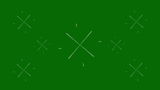 circle blast explosion flat motion graphics circle burst cartoon firework line shape flat vector random explosion.vector abstract pop up effect loop 4k green screen background
