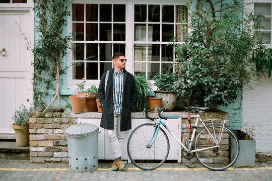Man With Bicycle