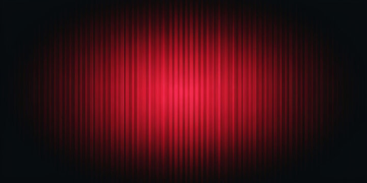Vertical red light beams on a dark background, abstract glowing stripes with a soft vignette effect and gradient illumination