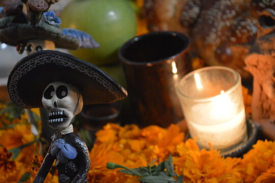 Altar de Dia de Muertos en M&eacute;xico