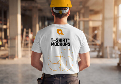 T-Shirt Back Mockup