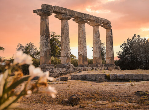 hera temple, metaponto, basilicata, italy