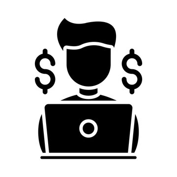 Digital nomad Icon