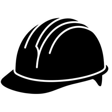 Construction safety hard hat helmet vector illustration