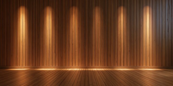 Light Natural Wooden Plank Wall Background in Vertical Pattern for Interior Design, Photography, and Creative Projects