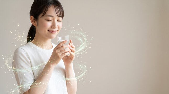 一口の潤いがめぐりを呼び覚ます。私をリフレッシュする新習慣