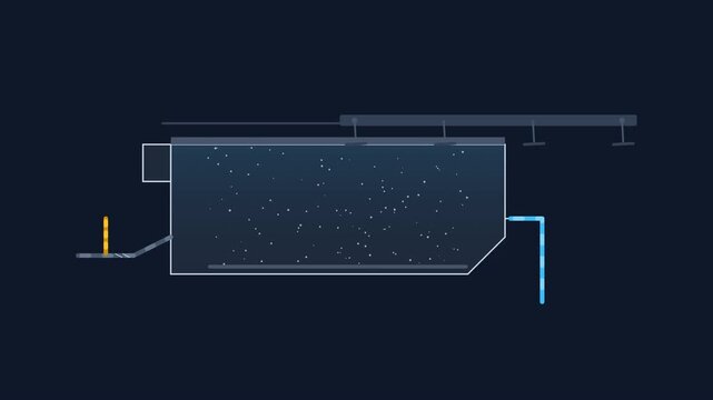 Industrial Dissolved Air Flotation Daf Wastewater Clarifier Schematic for Food Processing Effluent Treatment