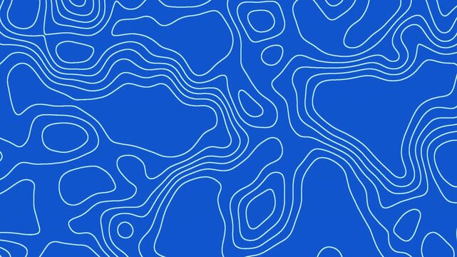 Abstract wave blue background