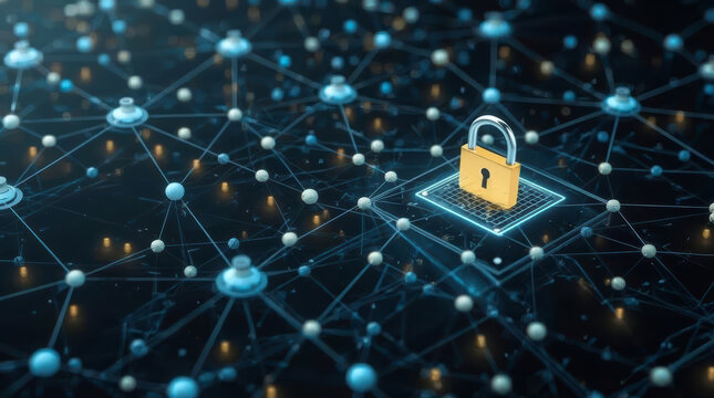 Quantum security network migration with digital lock protecting connected data