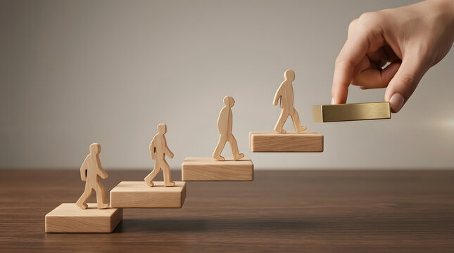 Inspirational Mentor Coaching a Professional on Personal Growth, Career Advancement, Skill Development, and Life Goals