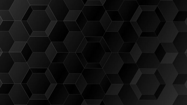 メタリックなハチの巣模様のジオメトリック
モーショングラフィックス背景